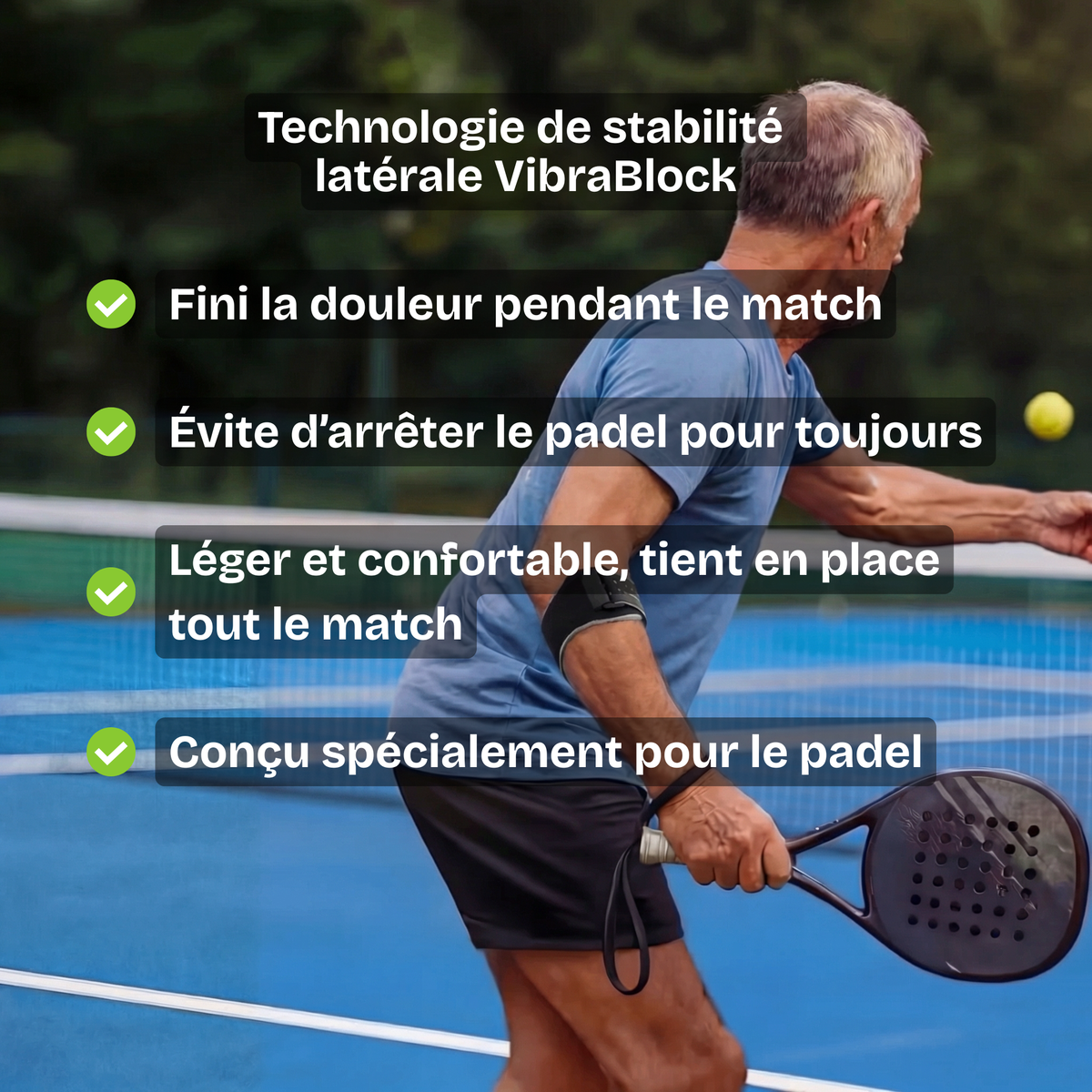 Protège-Coude de Padel VibraBlock