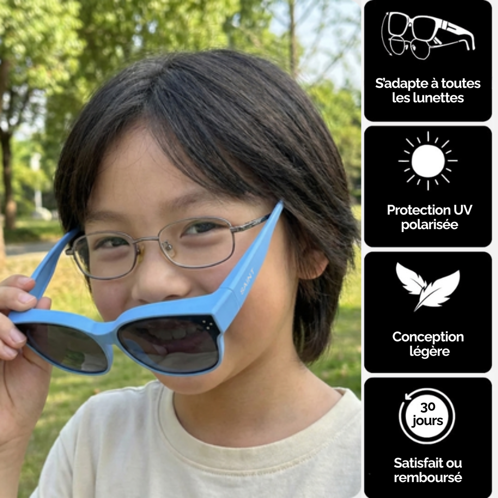 Sur-lunettes polarisées enfant
