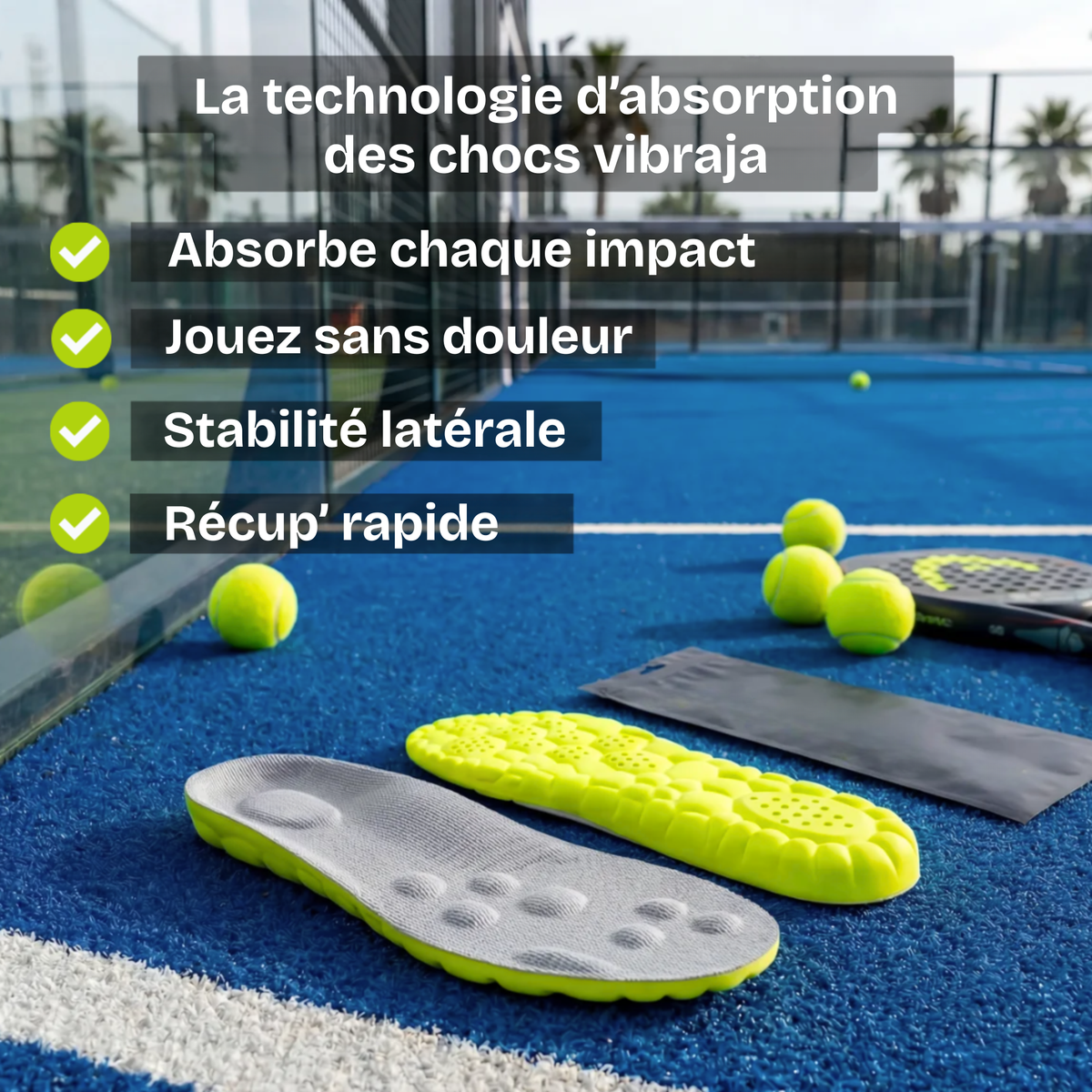 Semelles de Padel VibraPro